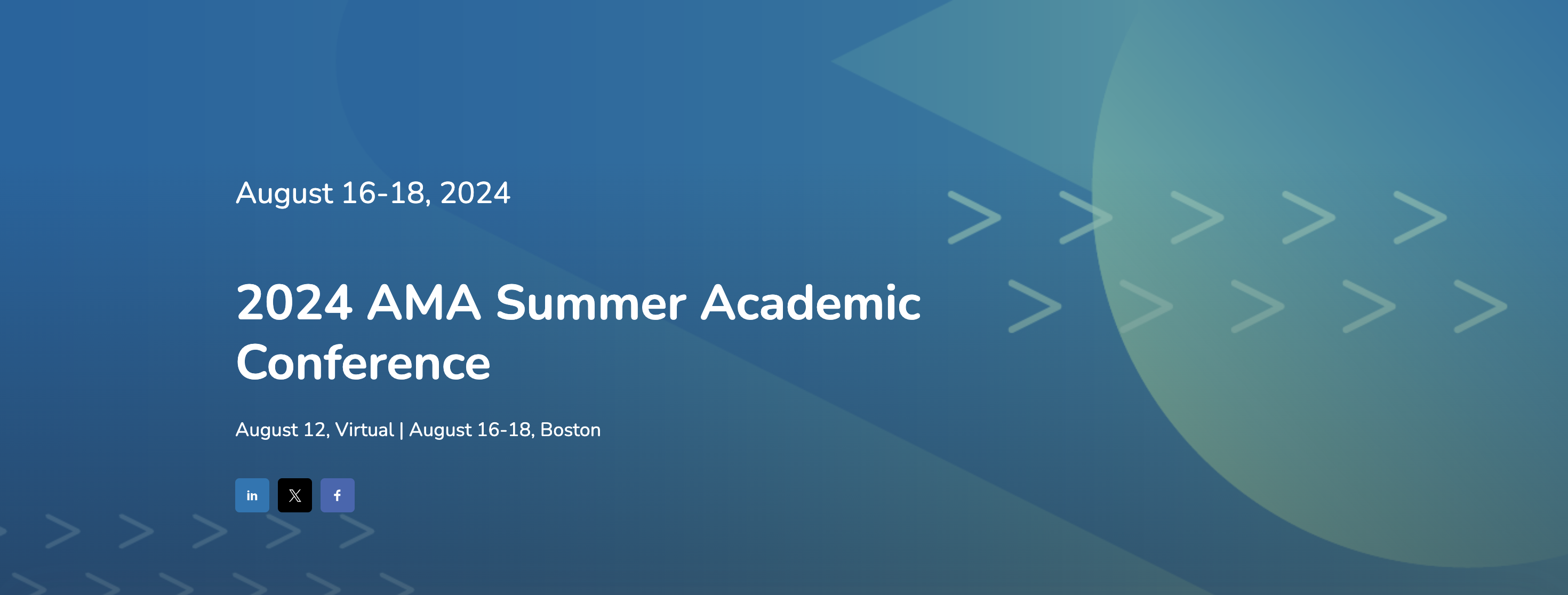 2024 AMA Summer Academic Conference